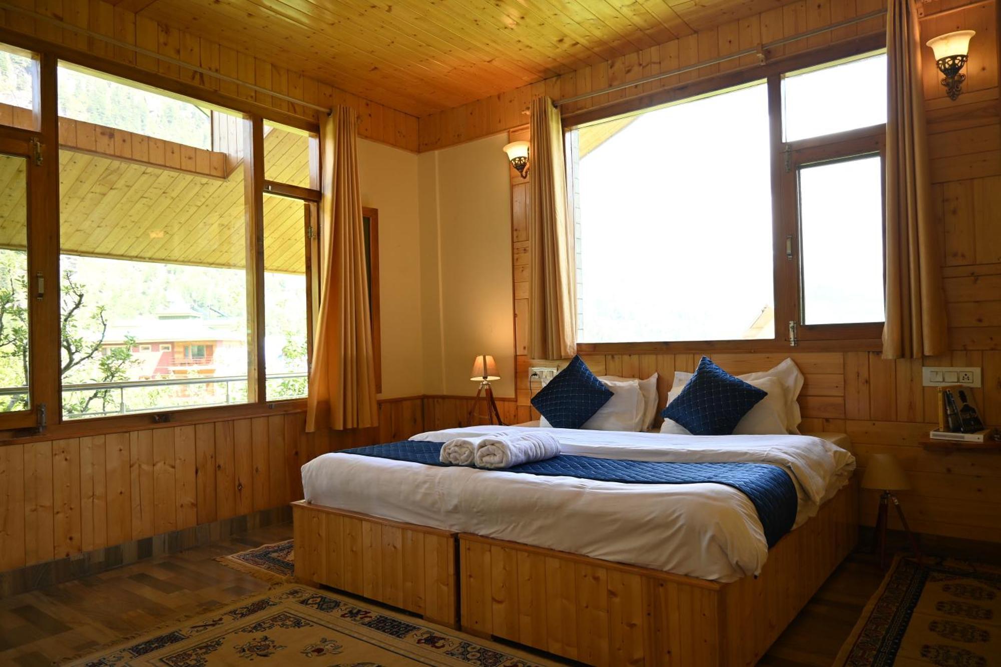 Cascade Mountain Retreat Manali Bed & Breakfast Ngoại thất bức ảnh