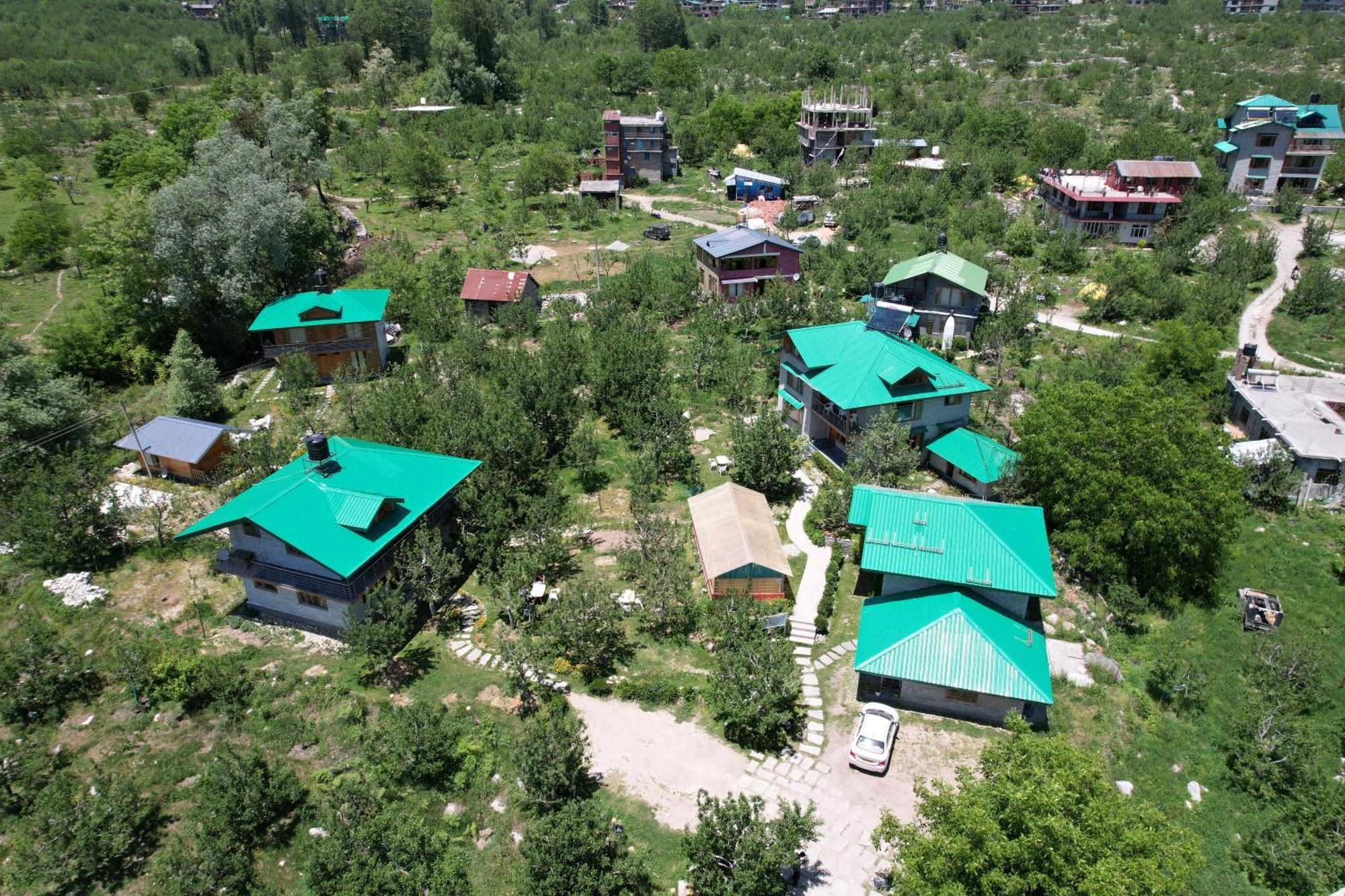 Cascade Mountain Retreat Manali Bed & Breakfast Ngoại thất bức ảnh