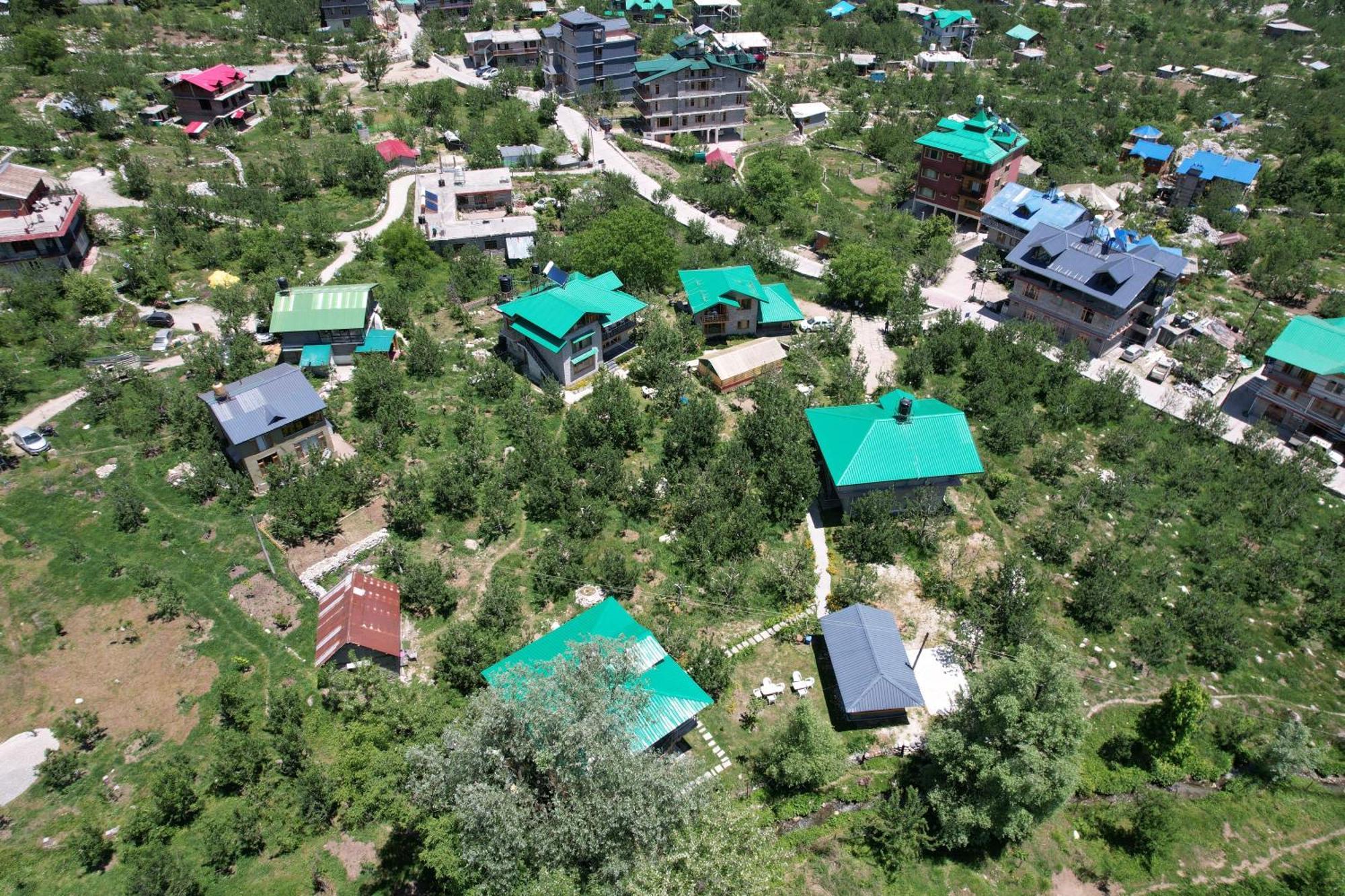 Cascade Mountain Retreat Manali Bed & Breakfast Ngoại thất bức ảnh