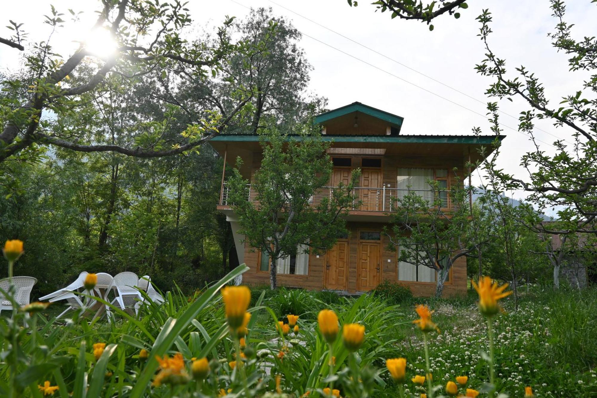 Cascade Mountain Retreat Manali Bed & Breakfast Ngoại thất bức ảnh